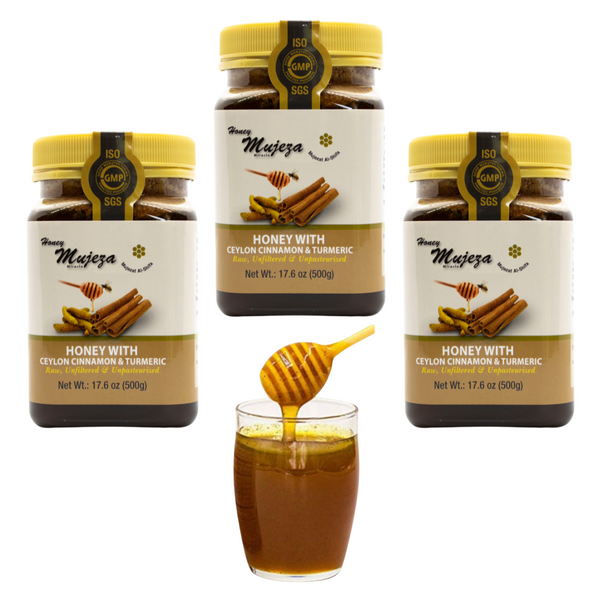 Black Seed Honey with Ceylon Cinnamon and Turmeric