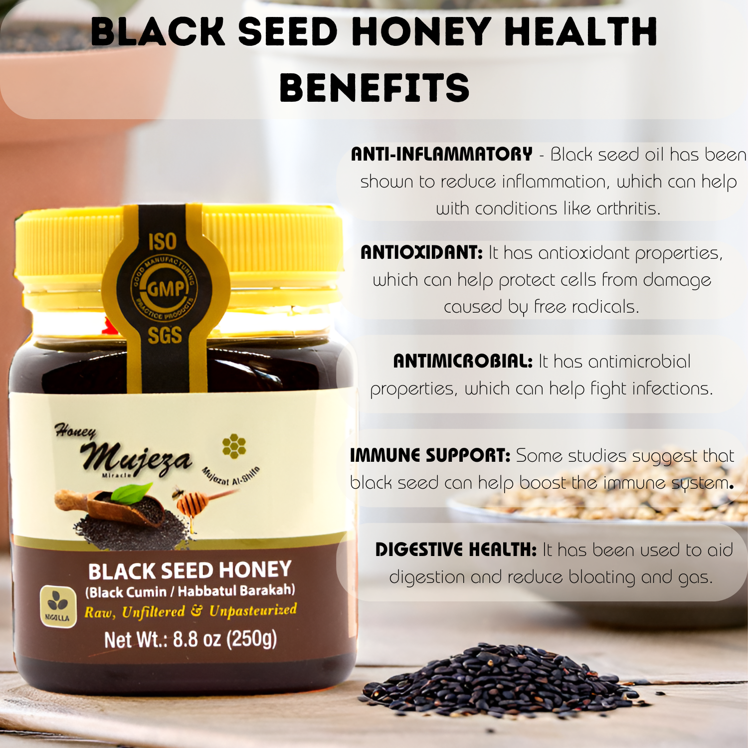 Black Seed Honey (Black Cumin)