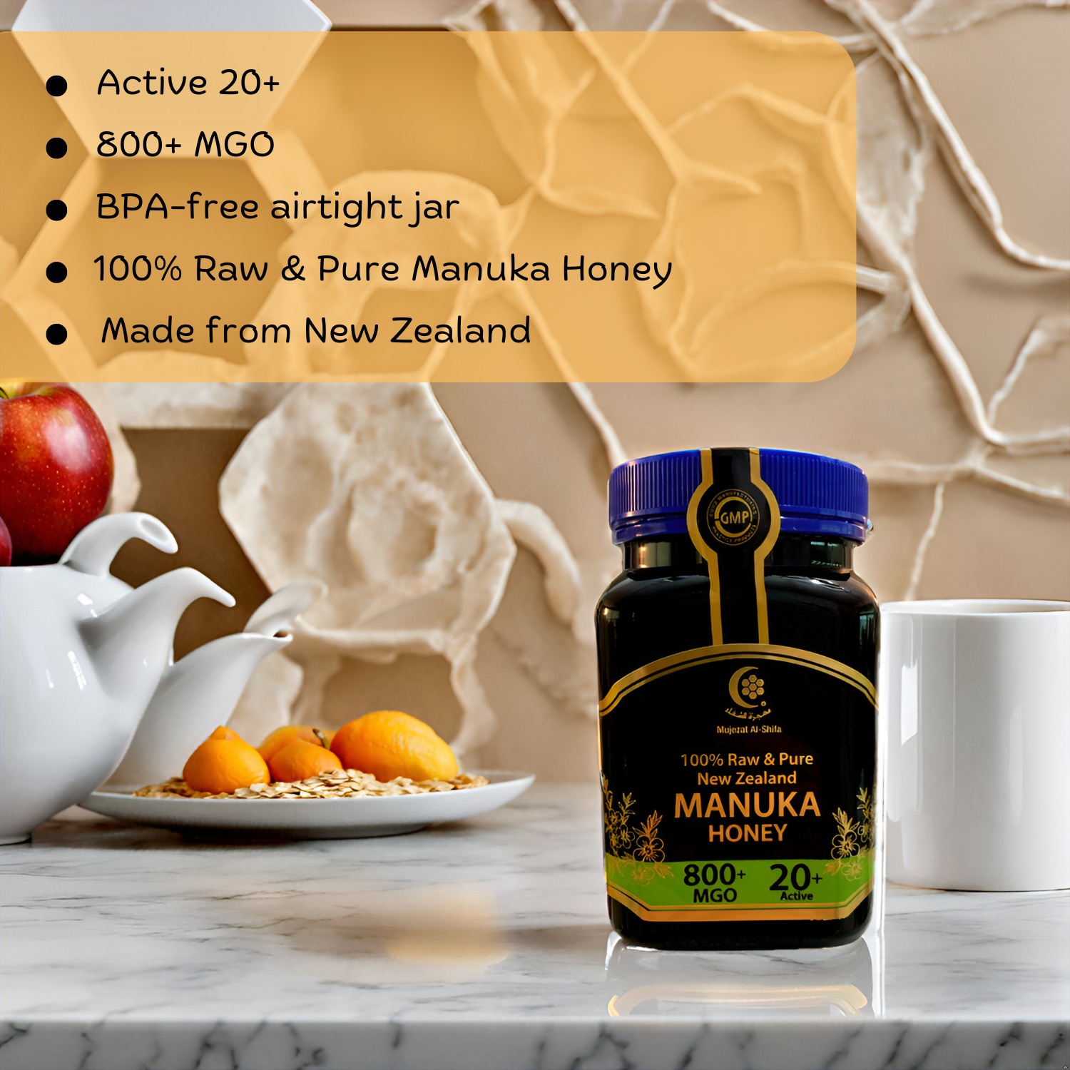 New Zealand Manuka Honey 100% Raw & Pure