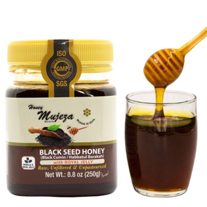Black Seed Honey with Royal Jelly - عسل حبة البركة مع غذاء الملكات