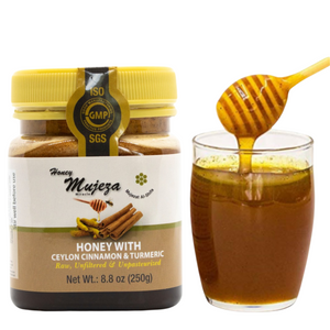 Wildflower Honey with Ceylon Cinnamon and Turmeric