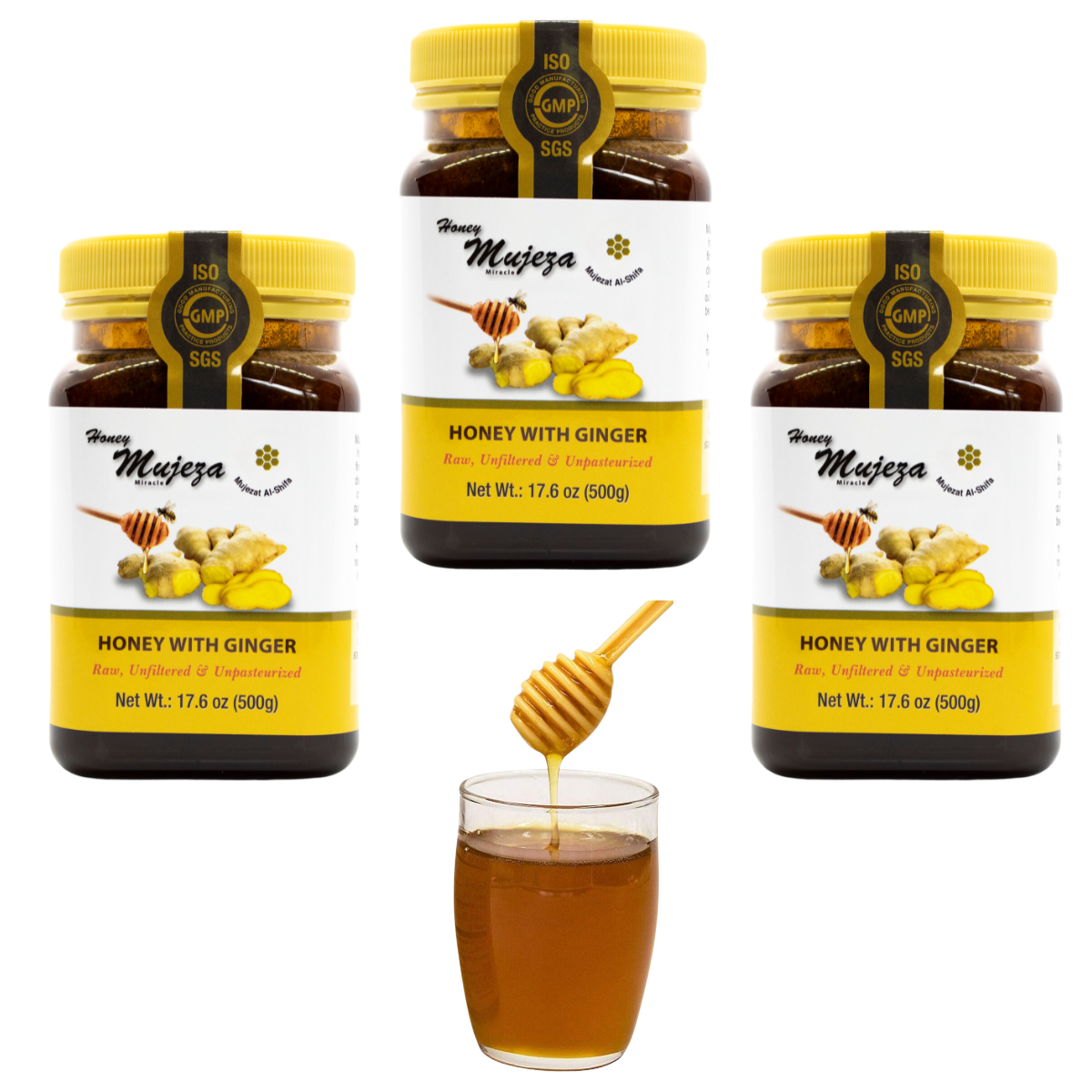 Black Seed Honey with Ginger