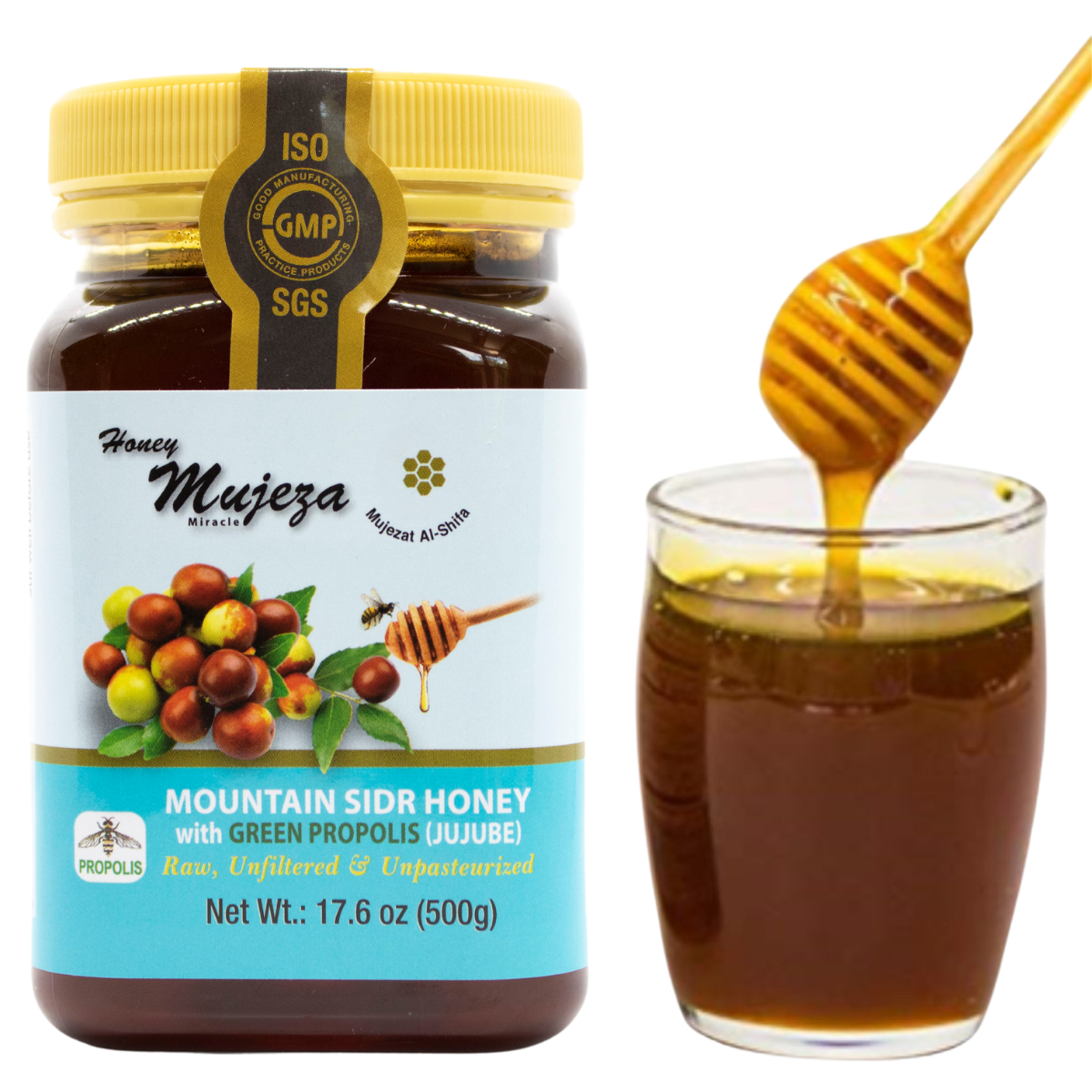 Mountain Sidr Honey (Jujube) with Propolis