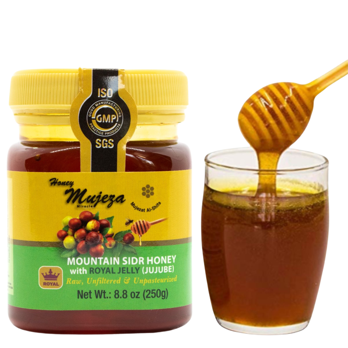 Mountain Sidr Honey (Jujube) with Royal Jelly