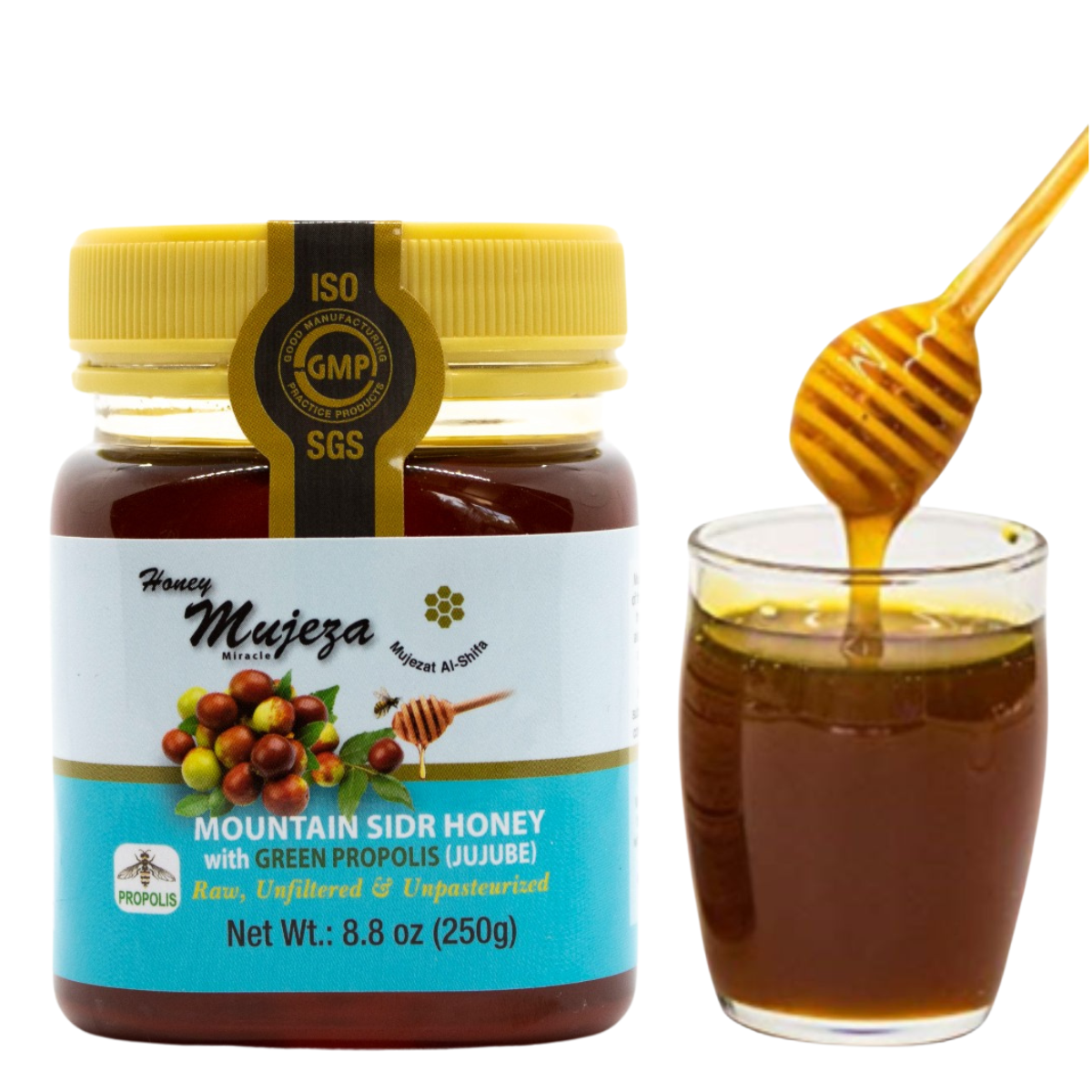 Mountain Sidr Honey (Jujube) with Propolis