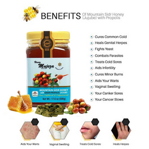 Mountain Sidr Honey (Jujube) with Propolis