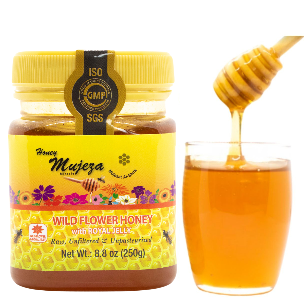 Wildflower with Royal Jelly Honey