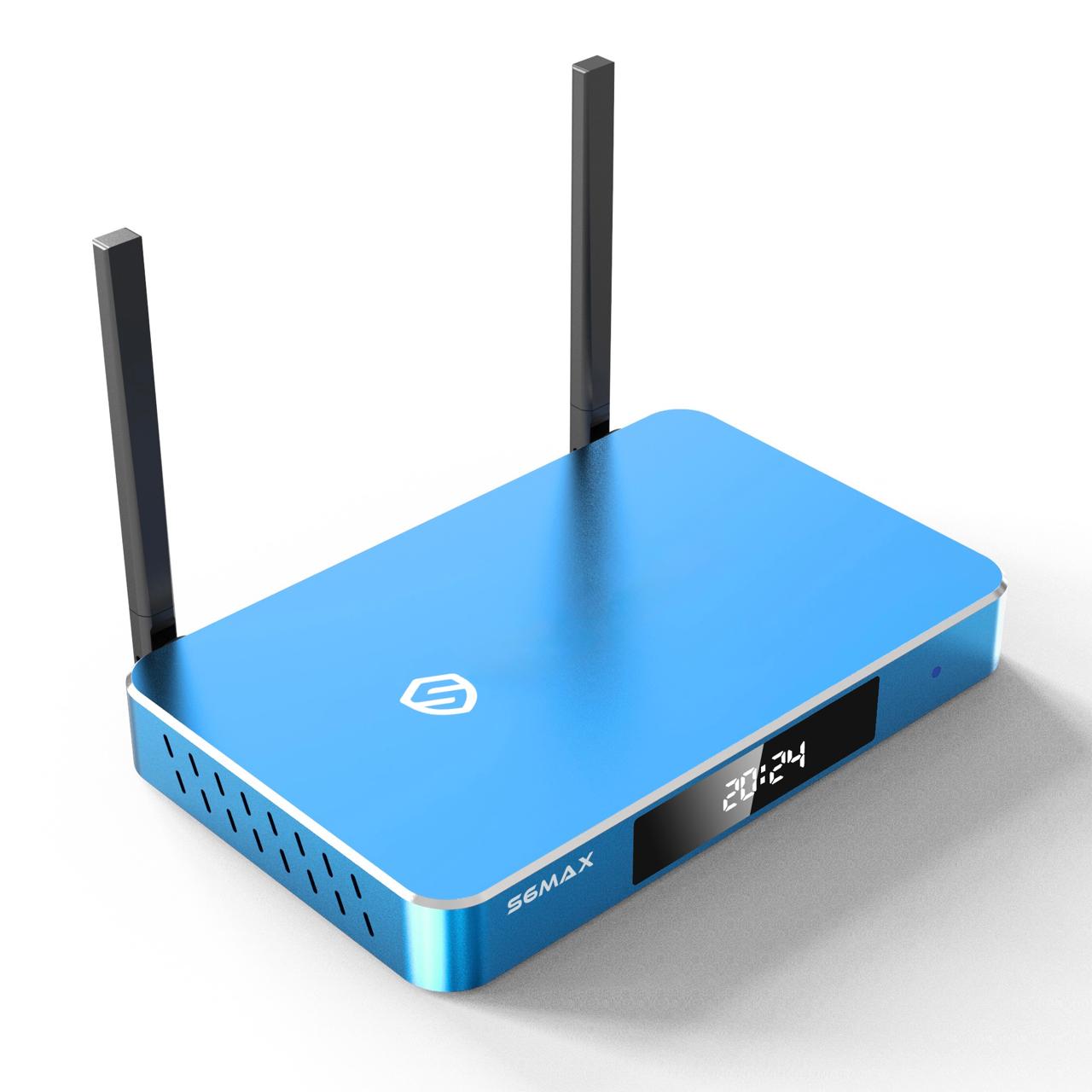 Upgraded Soper B'0X 2025 New Edition – Smart Android TV Box with Remote Control, Power Cable, HDMI Cord, Dual-Band WiFi, 4GB RAM + 64GB Storage