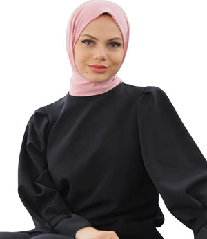 Marwa Fashion Muslim Hijab for Women - Premium Quality Hijab Scarves for Women made up of 100% Stretchable Polyester - Sweat Absorbent and can be Used on Every Occasion