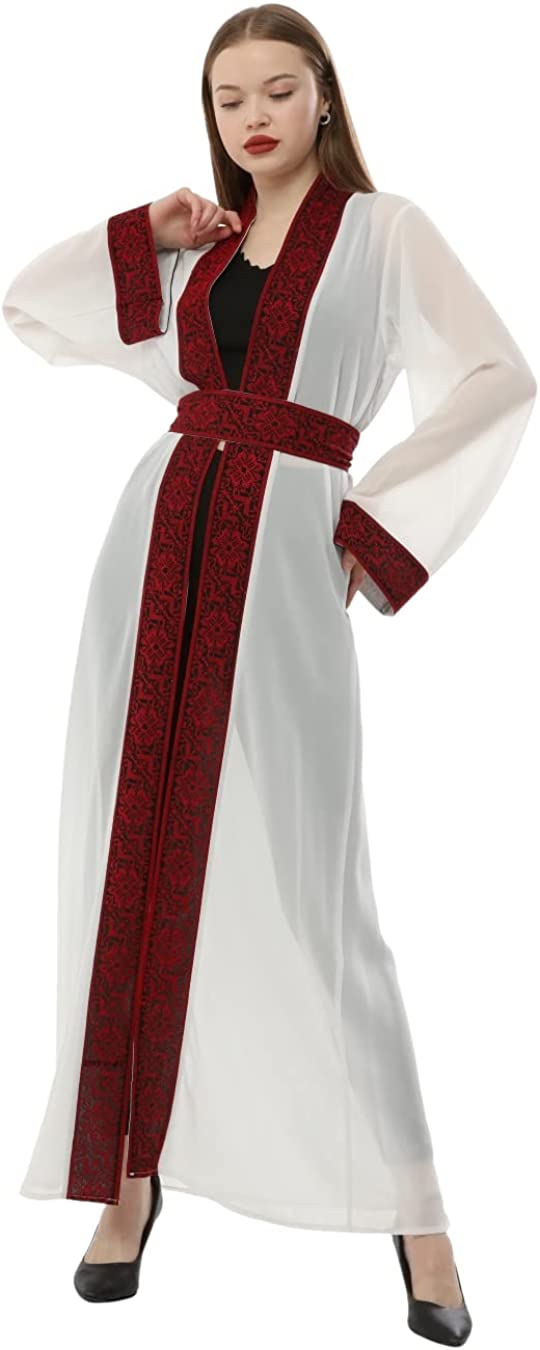 palestinian dress Marwa Fashion Palestinian Thobe Dress for Women