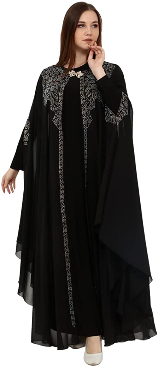 Marwa Fashion Designer Islamic Kaftan - Full Muslim Long Sleeve Weddin Mujeza Honey Marwa Fashion Designer Islamic Kaftan - Full Muslim Long Sleeve Weddin Mujeza Honey