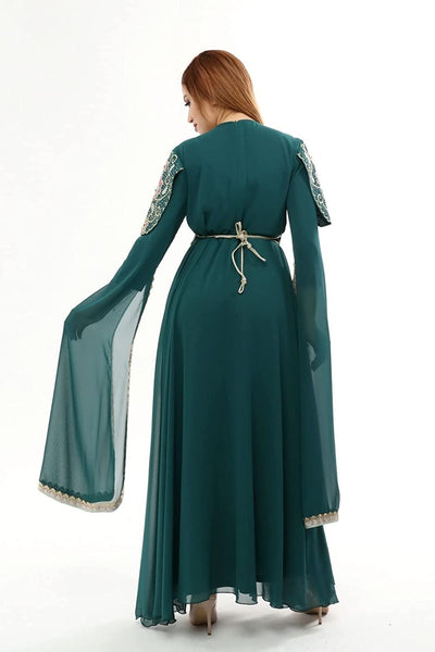 Marwa Fashion Arabic Dress for Women Dubai Kaftan Islamic Muslim Cos Mujeza Honey Marwa Fashion Arabic Dress for Women Dubai Kaftan Islamic Muslim Cos Mujeza Honey