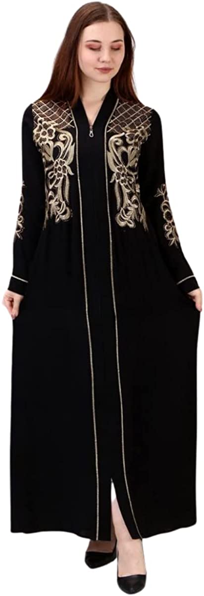 Marwa Fashion Abayas for Women Muslim - Comfortable Arabic Abaya Made Mujeza Honey Marwa Fashion Abayas for Women Muslim - Comfortable Arabic Abaya Made Mujeza Honey