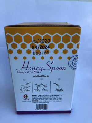 Mujeza Wildflower Liquid Honey Spoons 160g (Pack of 16 x 10g), 100% Natural Unheated, Unfiltered, Unpasteurized Raw Honey Spoons for Coffee, Tea and Snacks Individually Wrapped, Non GMO - Mujeza Al Shifa