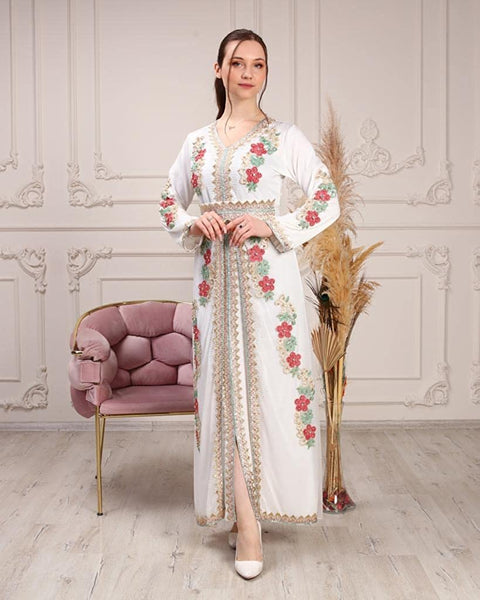 Marwa Fashion Women Muslim Arabic Model 118 Kaftan/Caftan - Arabic Isl Mujeza Honey Marwa Fashion Women Muslim Arabic Model 118 Kaftan/Caftan - Arabic Isl Mujeza Honey