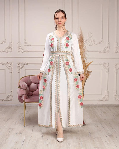 Marwa Fashion Women Muslim Arabic Model 118 Kaftan/Caftan - Arabic Isl Mujeza Honey Marwa Fashion Women Muslim Arabic Model 118 Kaftan/Caftan - Arabic Isl Mujeza Honey