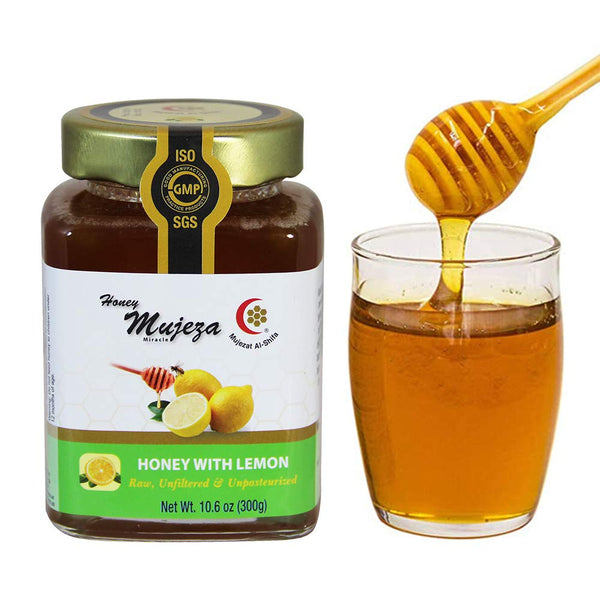 Best Wildflower Honey with Lemon (300 g) - العسل مع الليمون - Mujeza Honey