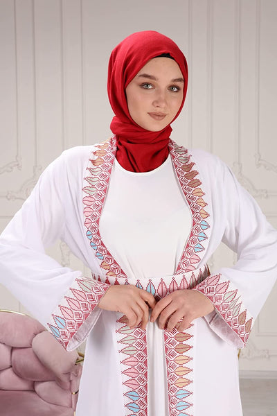 Marwa Fashion Thobe Dress for Women with Traditional Palestinian Embro – Mujeza Honey