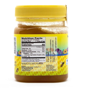 Mujeza Wildflower Honey with Propolis, Unheated, Unfiltered, Unpasteurized 100% Natural Raw Honey, Non GMO (250g / 8.8oz) - Mujezat Al-Shifa