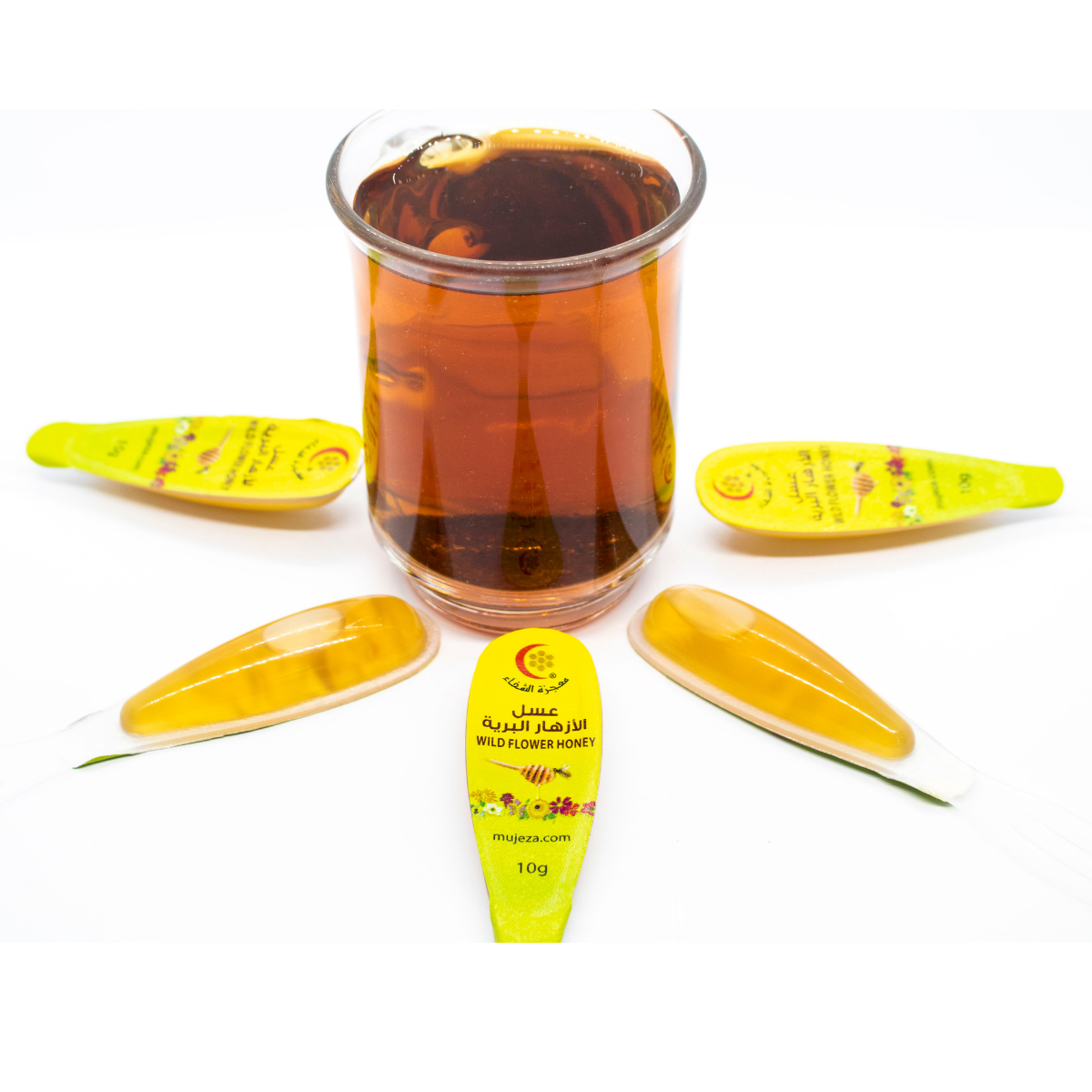 Wildflower Liquid Honey Spoons - ملاعق العسل - Mujeza Honey - 8