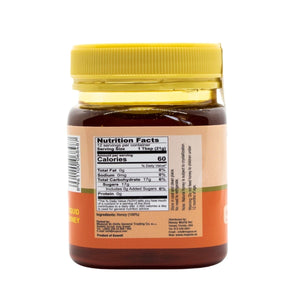 Ingredients of Pure Mountain Sidr Honey " Jujube Honey " - 250 g - عسل السدر الجبلي الصافي - Mujeza Honey