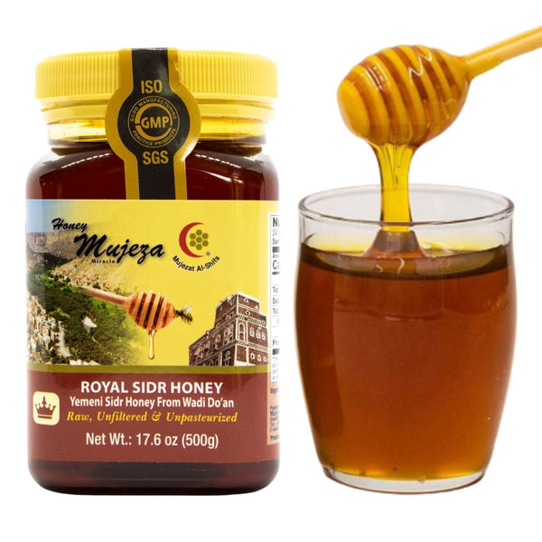 Royal Honey (Yemeni Douani Sidr Honey) عسل السدر اليمني الأصلي من وادي دوعن - Mujeza Honey - 1